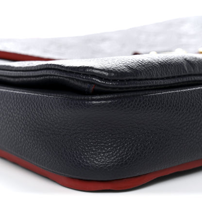 Louis Vuitton Empreinte Pochette Metis Marine Rouge 8 of 9