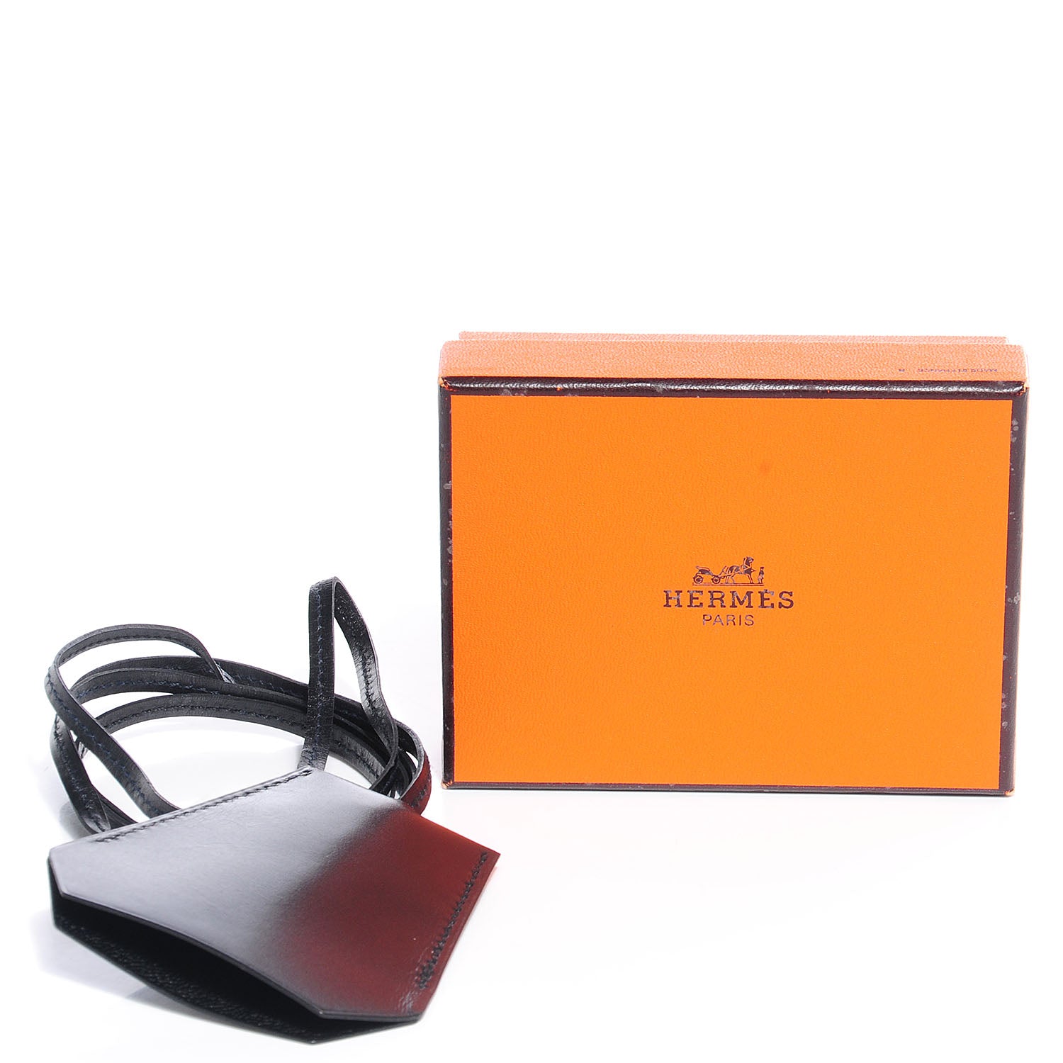 Hermes Swift Clochette Necklace Black 3 of 5