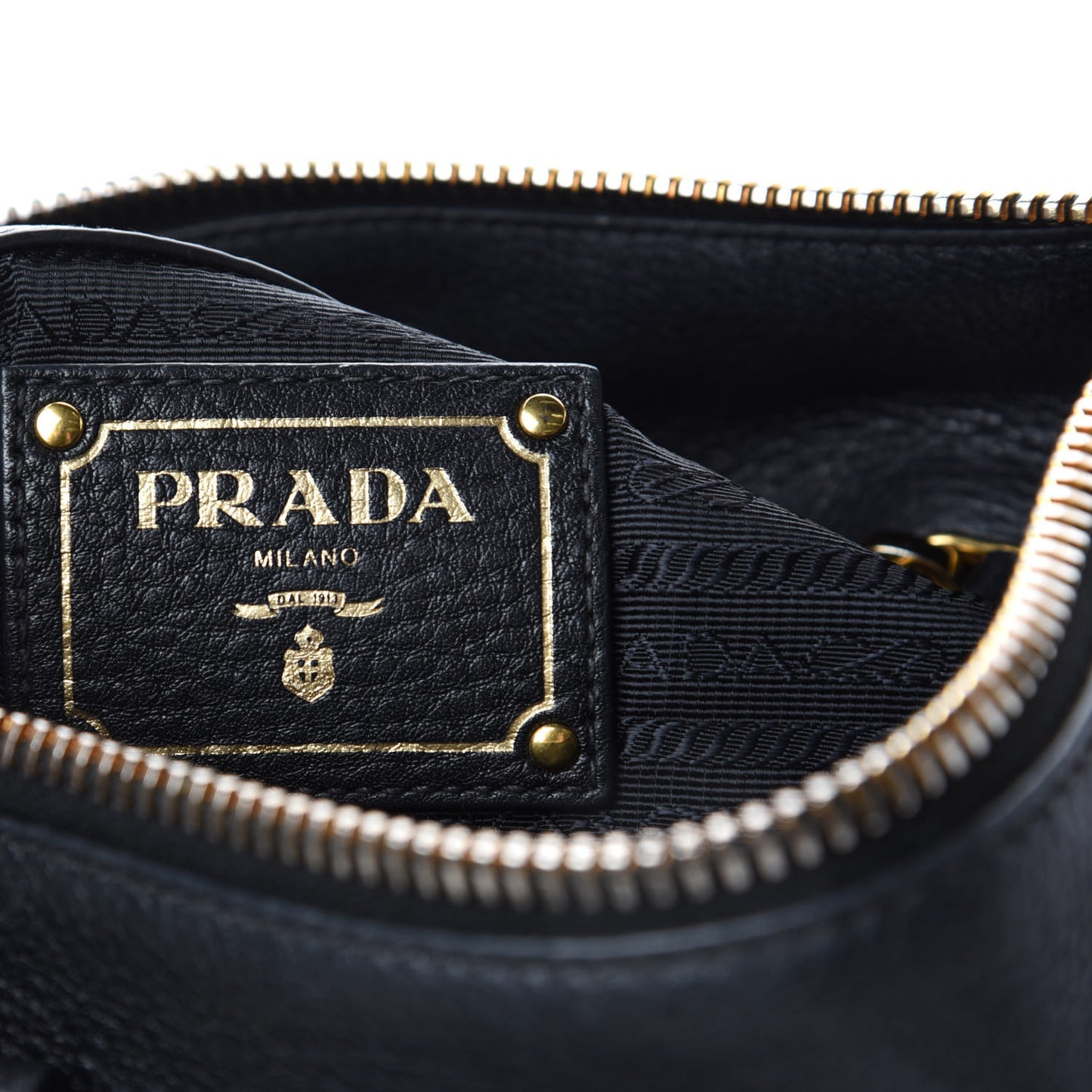 Vitello Daino Tote Black