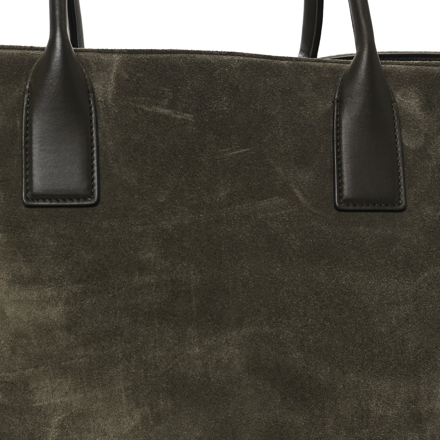 Bottega Veneta Suede Large Cabat Camping Kaki 8 of 12