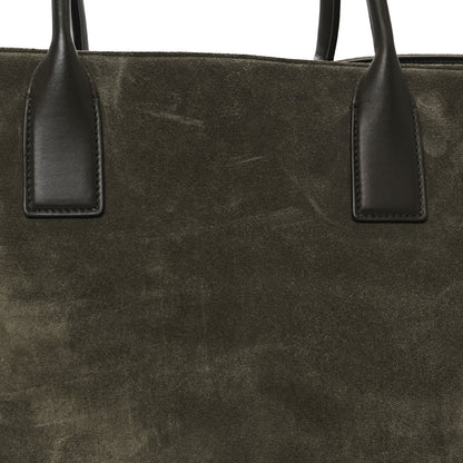 Bottega Veneta Suede Large Cabat Camping Kaki 8 of 12