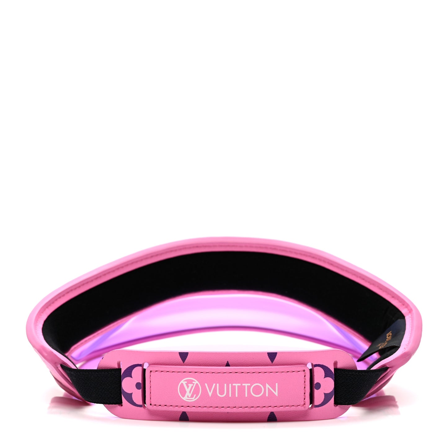 Lambskin PVC Monogram Vuittamins Visor Rose Violet