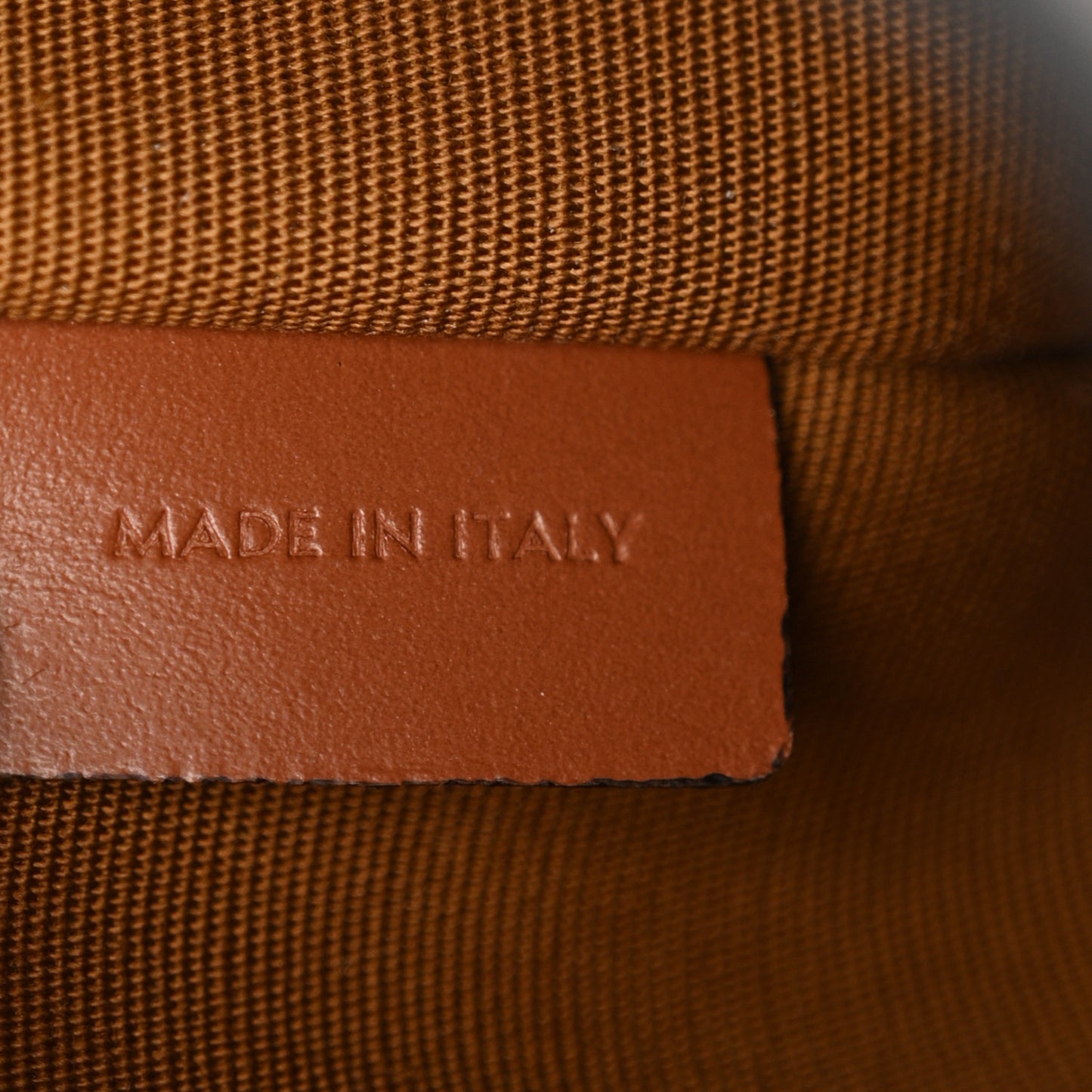 Triomphe Canvas Calfskin Ava Shoulder Bag Tan