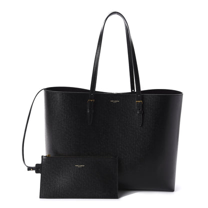 Saint Laurent Calfskin Large Shopping Tote Black 1 of 9