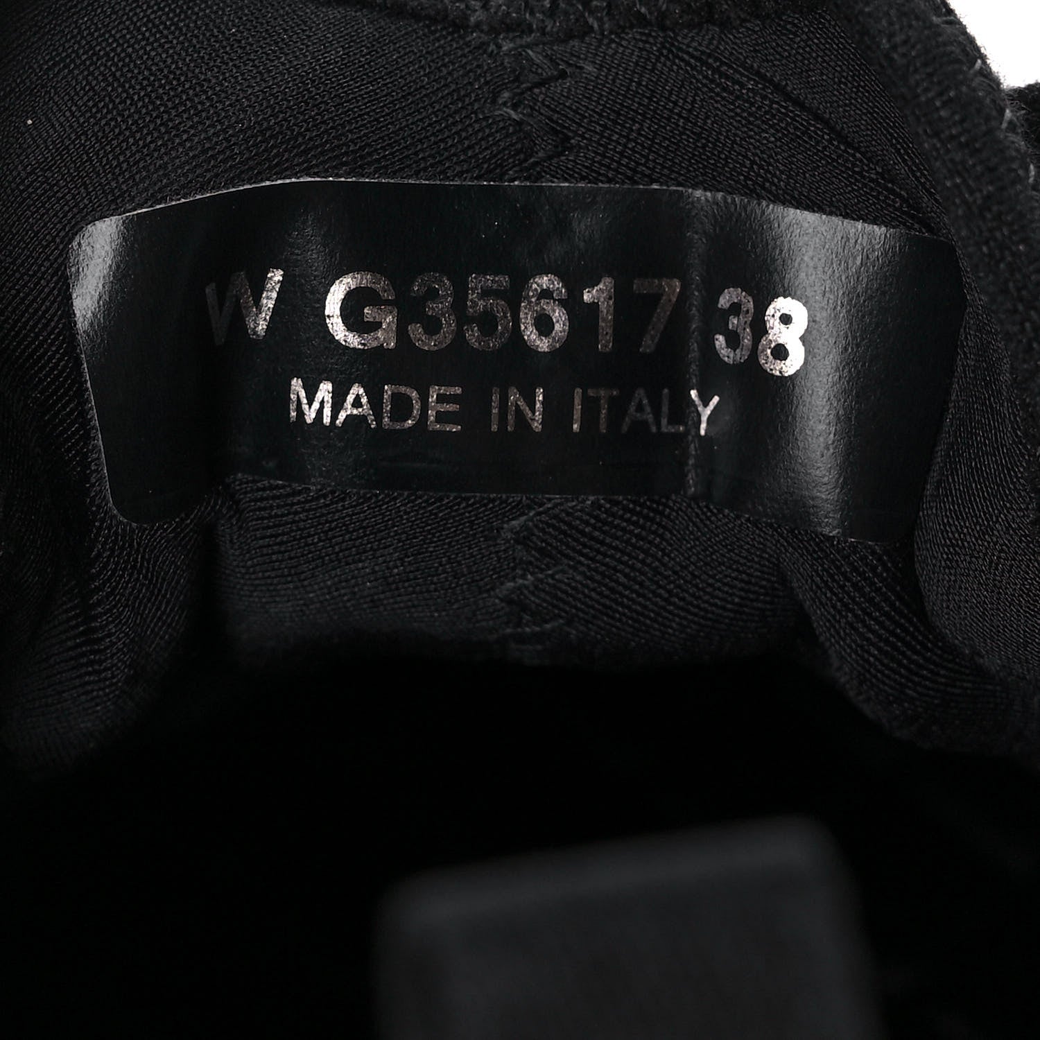 Chanel Velvet Calfskin Mixed Fibers CC Sneakers 38 Black 8 of 9