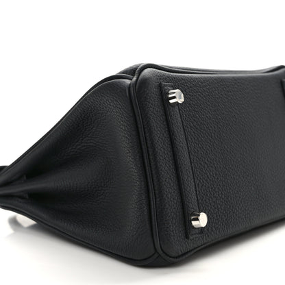 Hermes Togo Birkin 25 Black 7 of 9