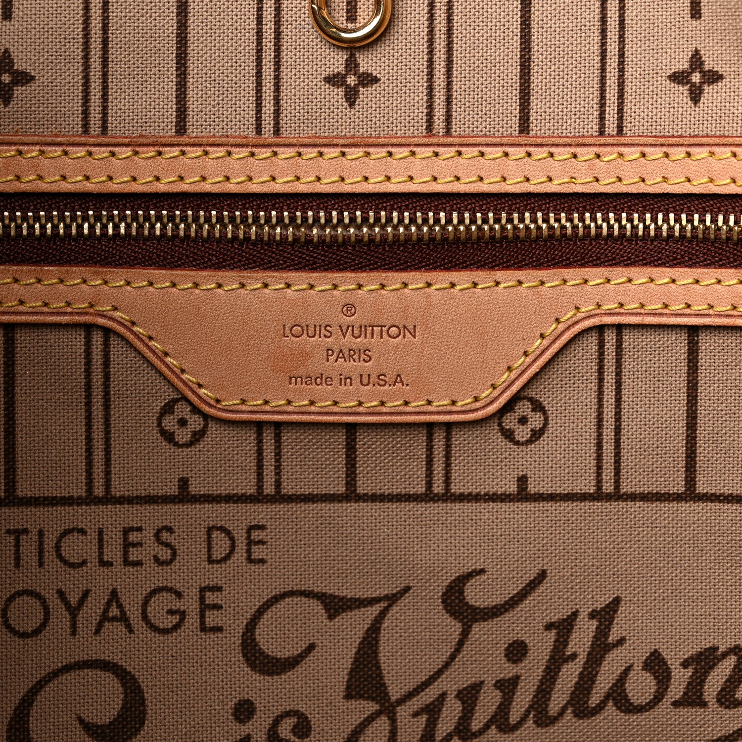 Louis Vuitton Monogram Neverfull MM 6 of 18