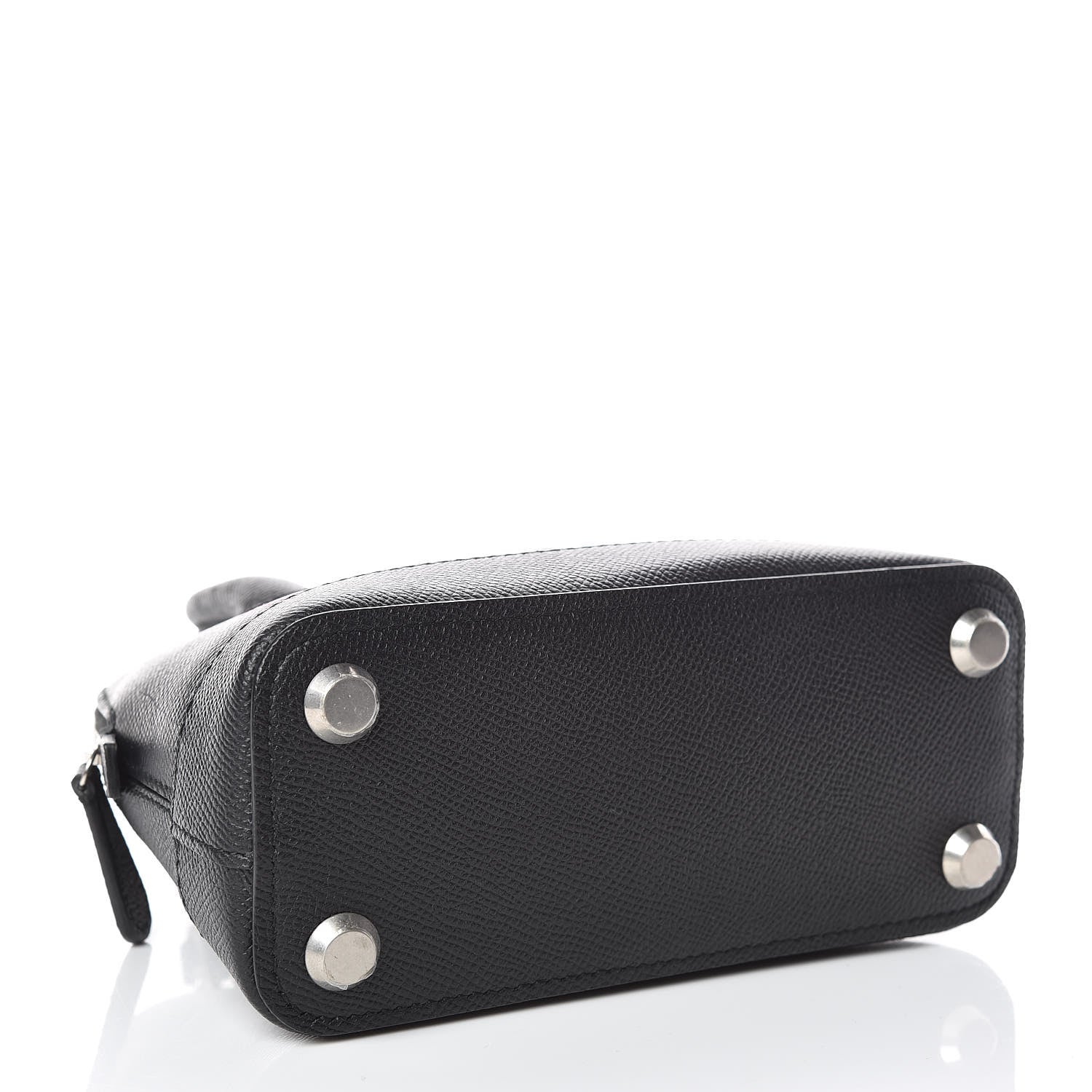 Balenciaga Signature Grained Calfskin Logo XXS Ville Top Handle Bag Black Rose Shocking 4 of 11