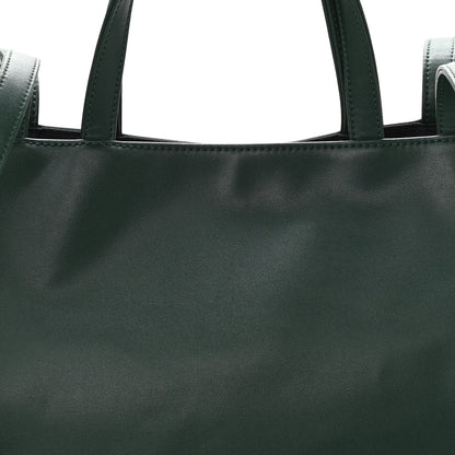 Telfar Vegan Leather Medium Shopping Bag Dark Olive 8 of 11