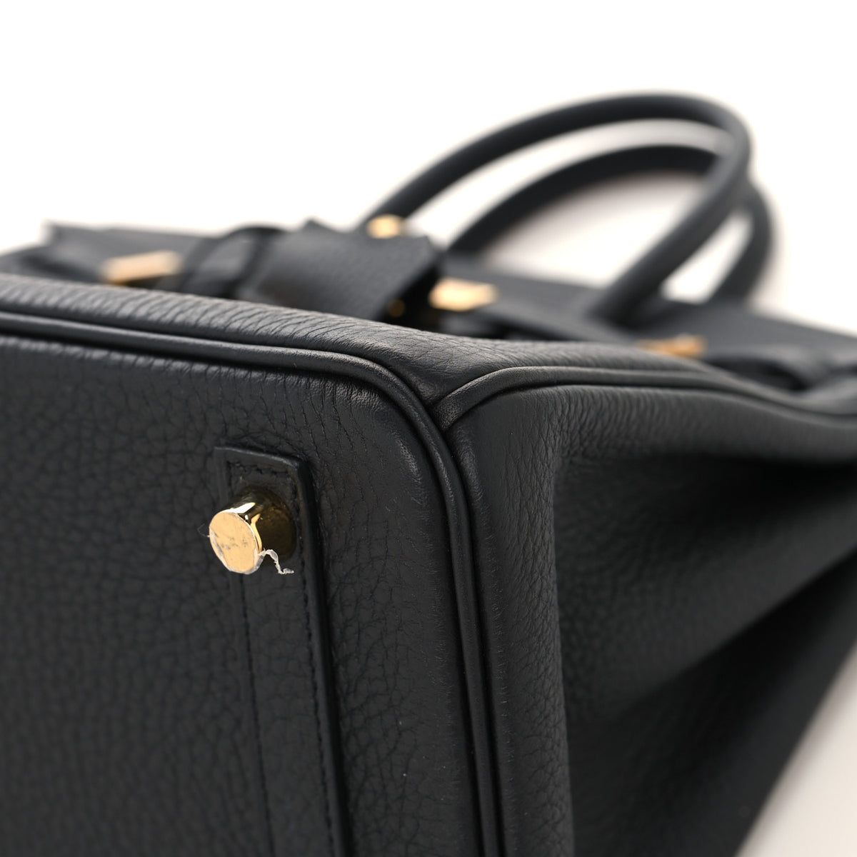 Hermes Togo Birkin 25 Black 10 of 12