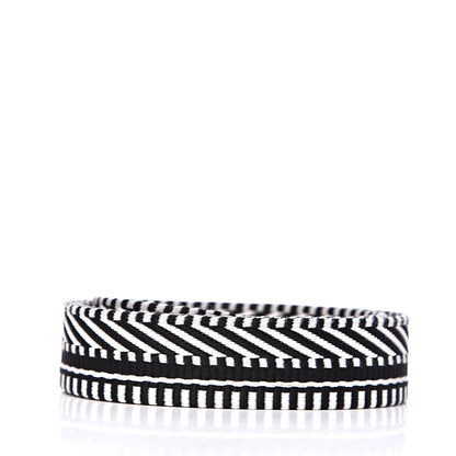 Hermes Toile Swift 25mm Sangle Cavale Shoulder Strap Black Ecru 2 of 6
