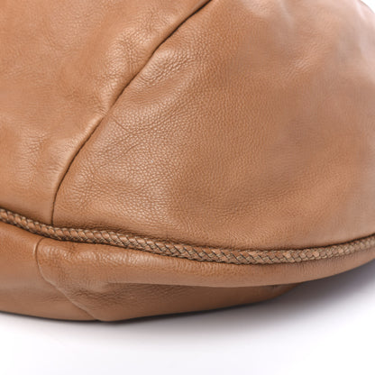 Gucci Pebbled Calfskin Medium Marrakech Shoulder Bag Camel 8 of 10