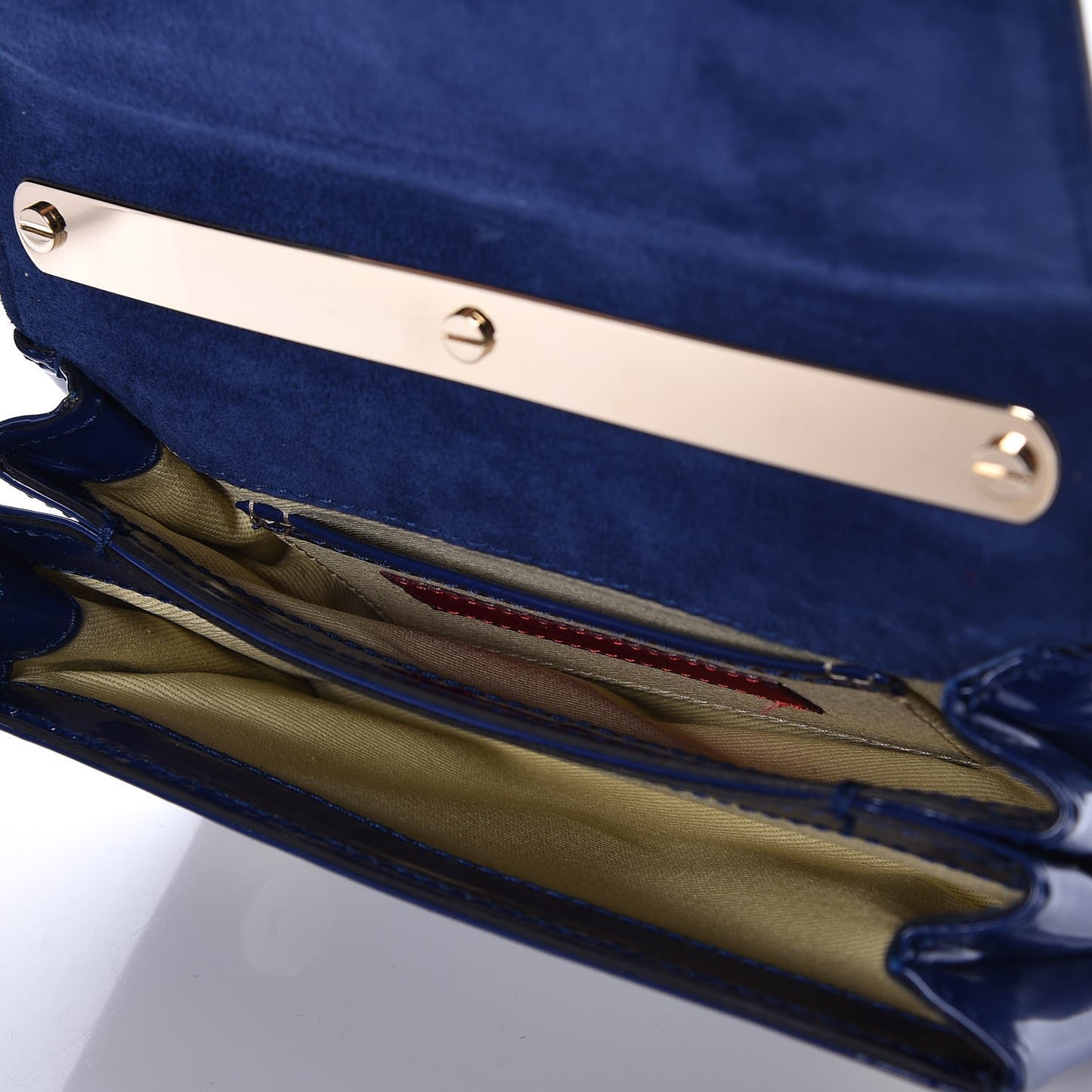Patent Mini Va Va Voom Shoulder Bag Blue China