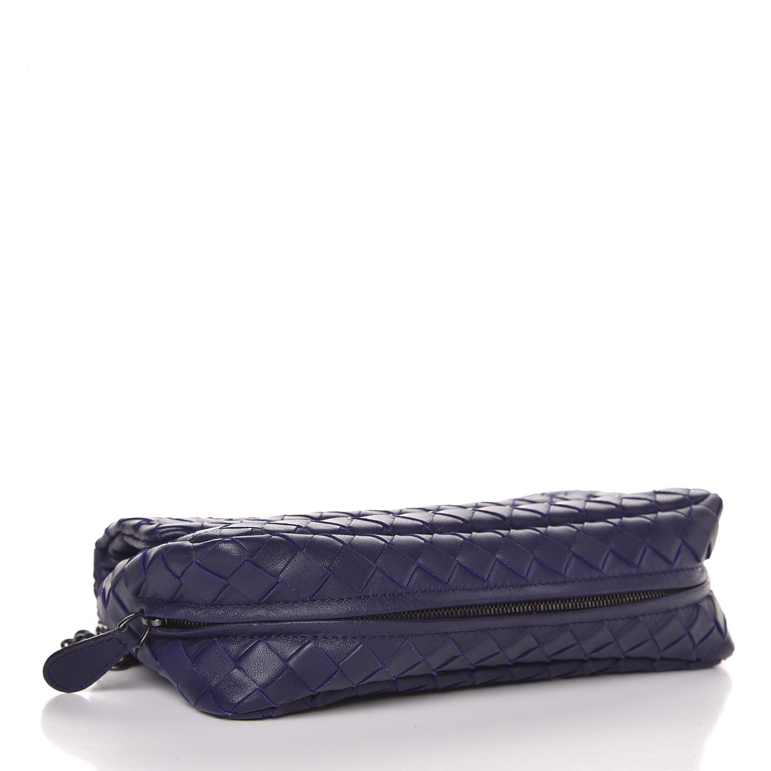 Bottega Veneta Nappa Intrecciato Small Chain Crossbody Atlantic 4 of 7