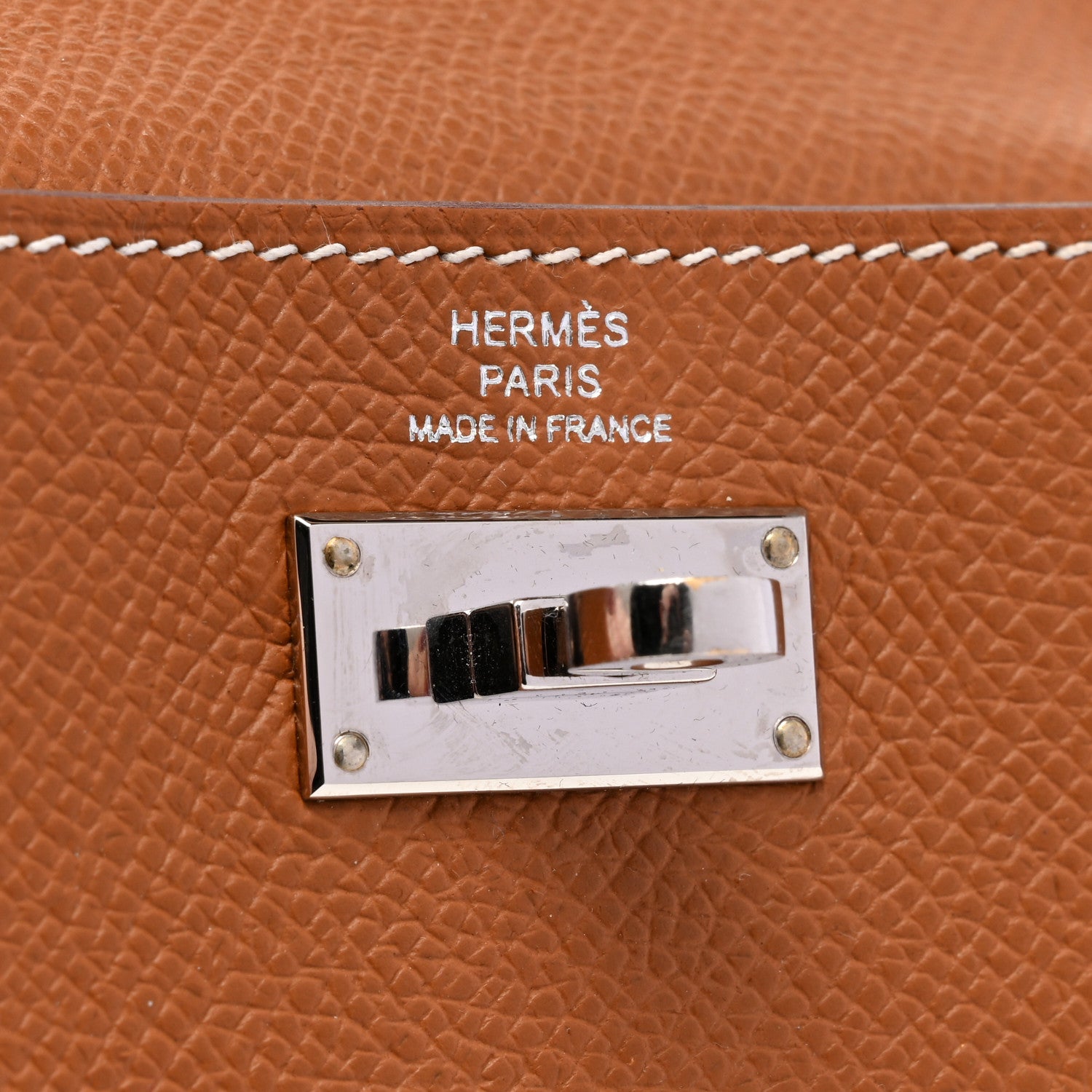 Hermes Epsom Kelly Pocket Compact Wallet Gold 6 of 8
