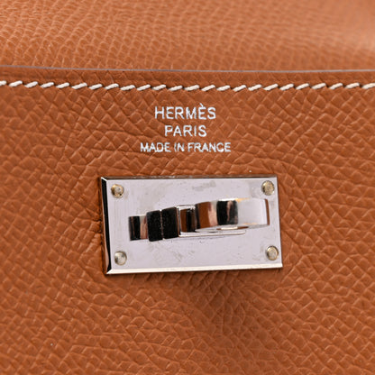Hermes Epsom Kelly Pocket Compact Wallet Gold 6 of 8