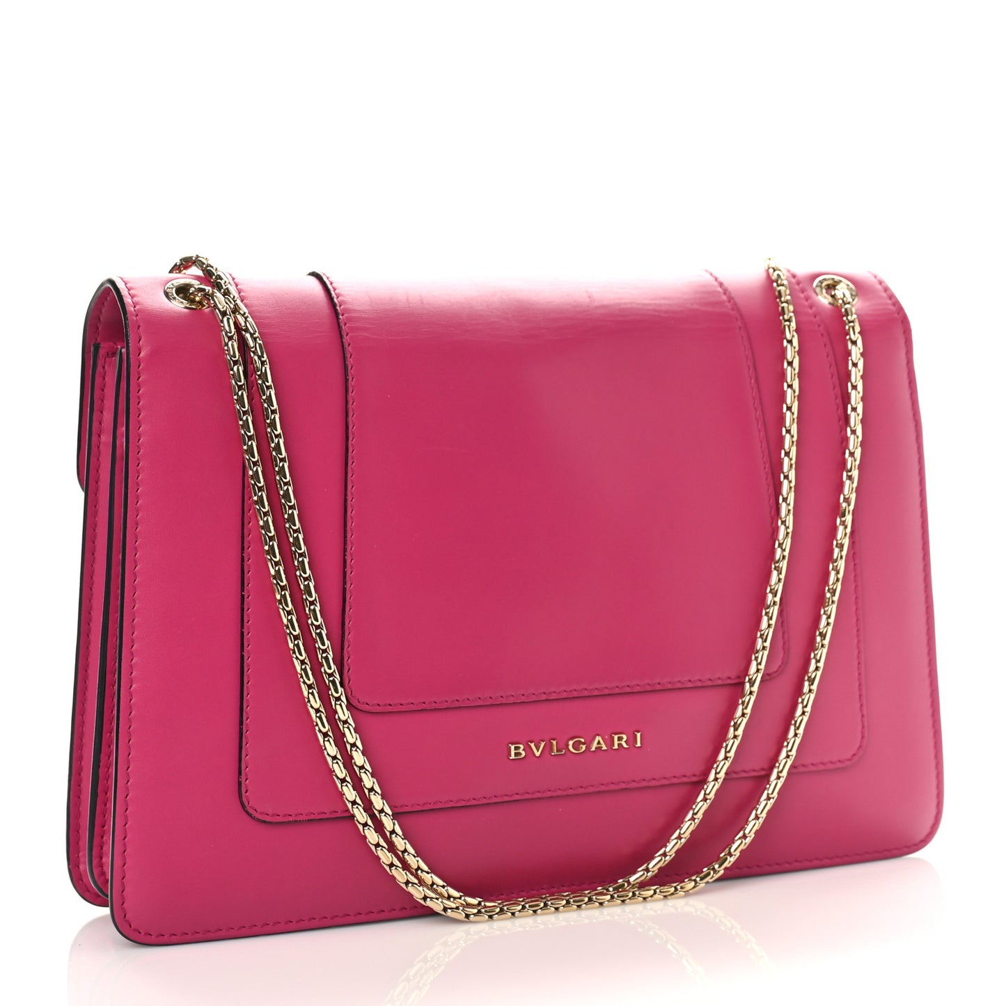 Calfskin Serpenti Forever Shoulder Bag Pink
