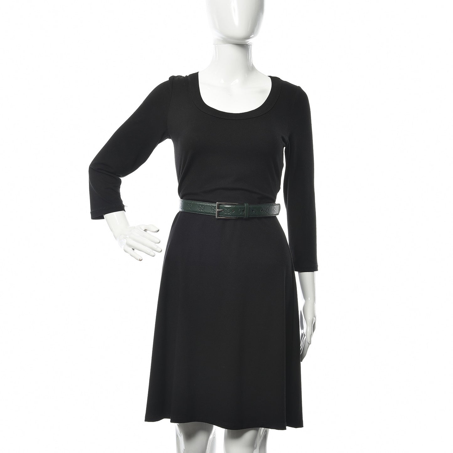 Guccissima Signature 30mm Belt 95 38 Verde