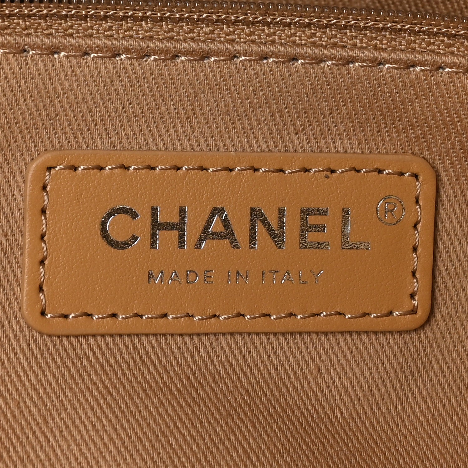 Chanel Mixed Fibers Small Deauville Tote Beige 7 of 12