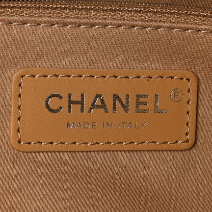 Chanel Mixed Fibers Small Deauville Tote Beige 7 of 12