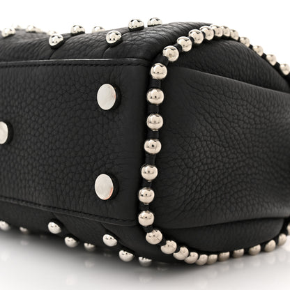 Alexander Wang Calfskin Studded Mini Rockie Matte Black Rhodium Hardware 9 of 10