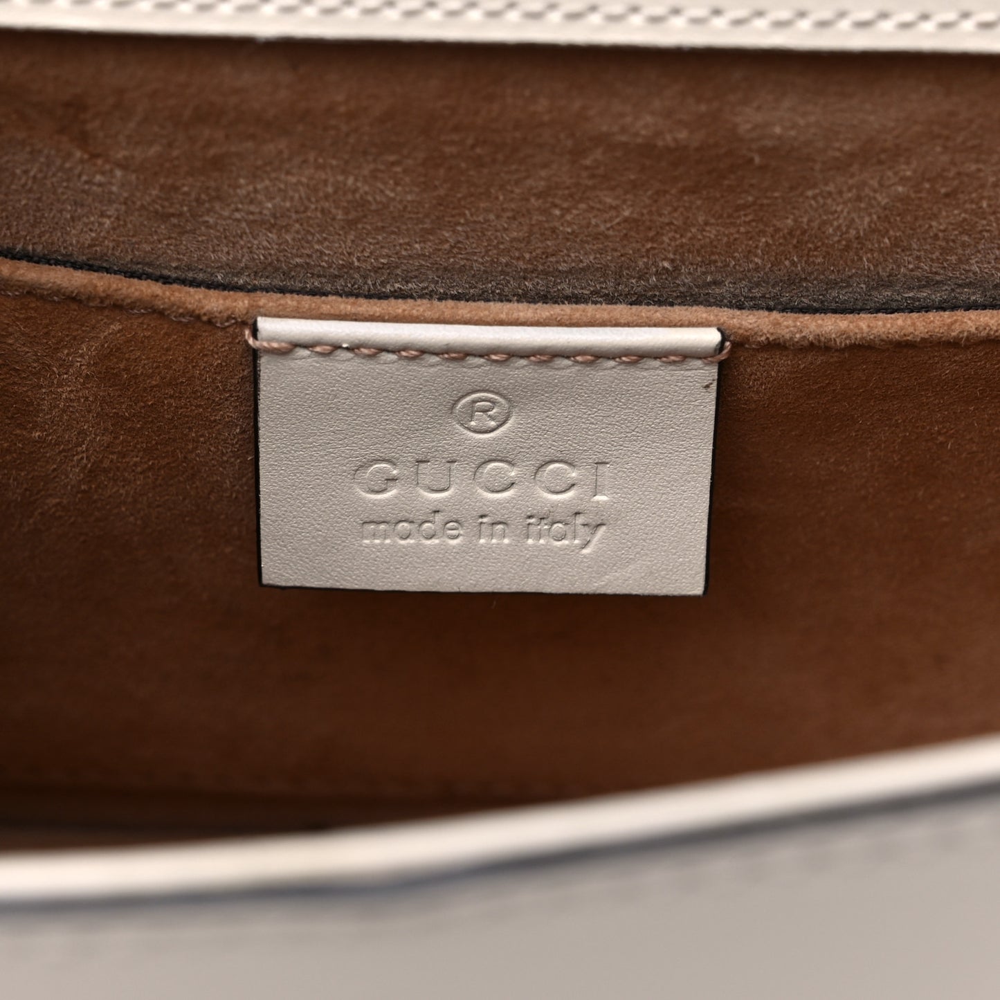 Calfskin Embroidered Mini Sylvie Top Handle Bag White