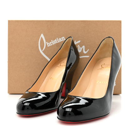 Christian Louboutin Patent Akdooch 85 Pumps 37 Black 12 of 12