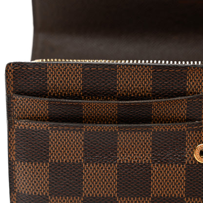 Louis Vuitton Damier Ebene Sarah Wallet 10 of 16