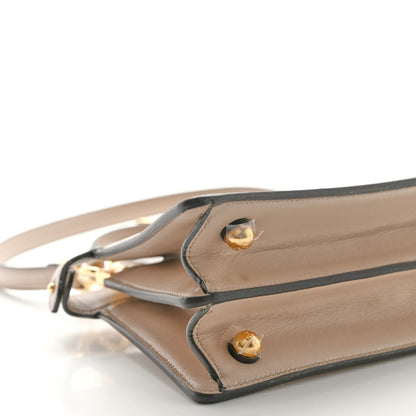 Fendi Shiny Nappa Petite Peekaboo I SEE U Satchel Nuvola 9 of 12