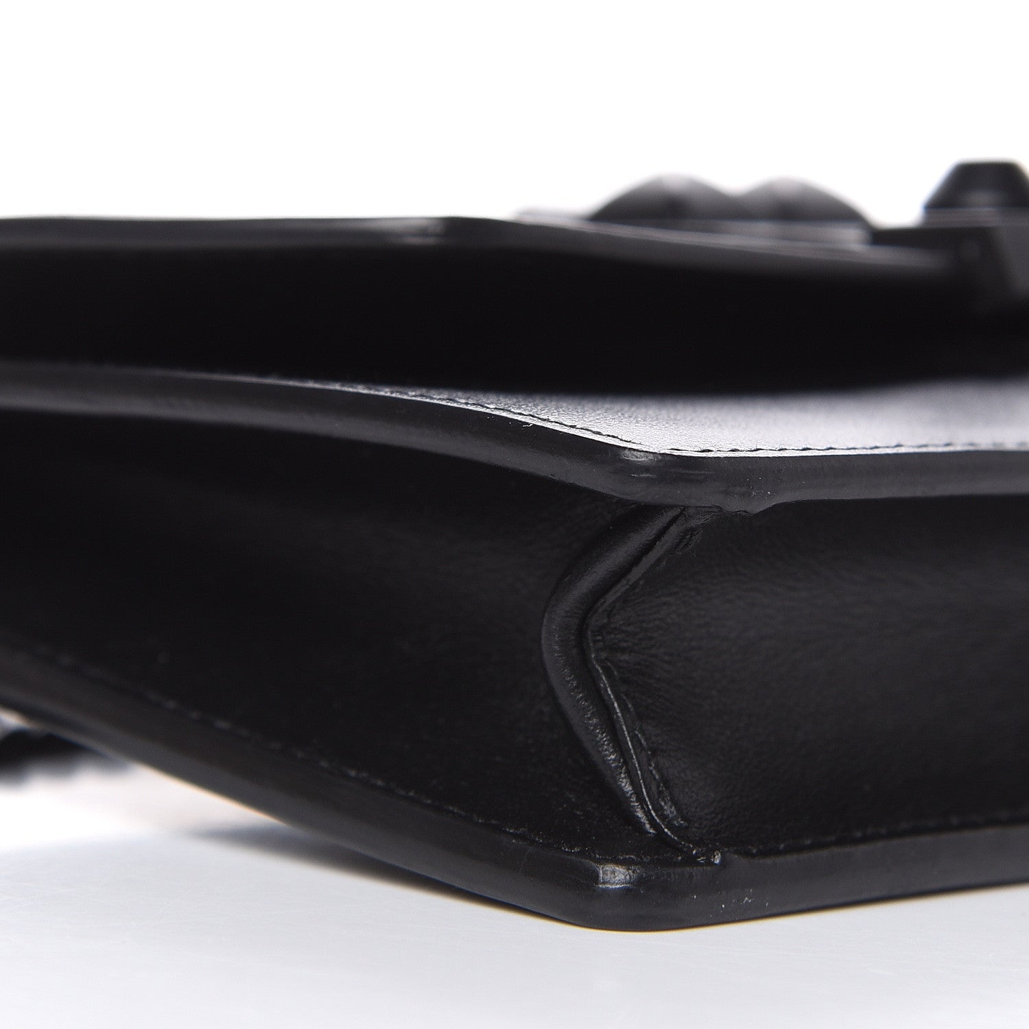 Prada City Calfskin Studded Mini Elektra Crossbody Bag Black 8 of 11