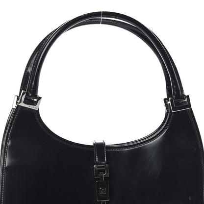 Gucci Calfskin Bardot Shoulder Bag Black 9 of 9