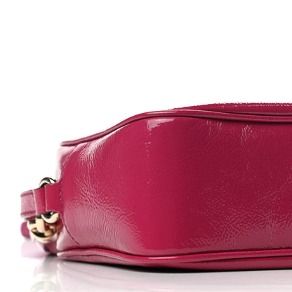 Gucci Vernice Naplack Small Soho Disco Bag Bright Bougainvillea 8 of 10