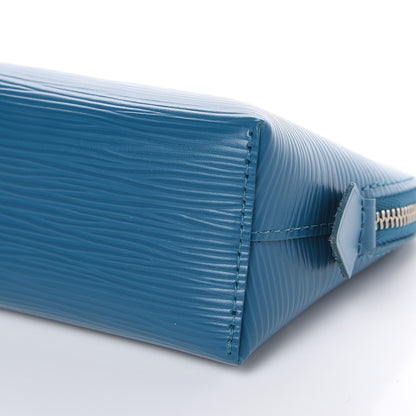 Louis Vuitton Epi Cosmetic Pouch Cyan 10 of 10