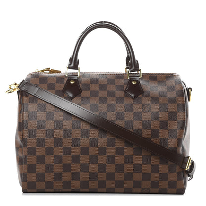 Louis Vuitton Damier Ebene Speedy Bandouliere 30 1 of 11