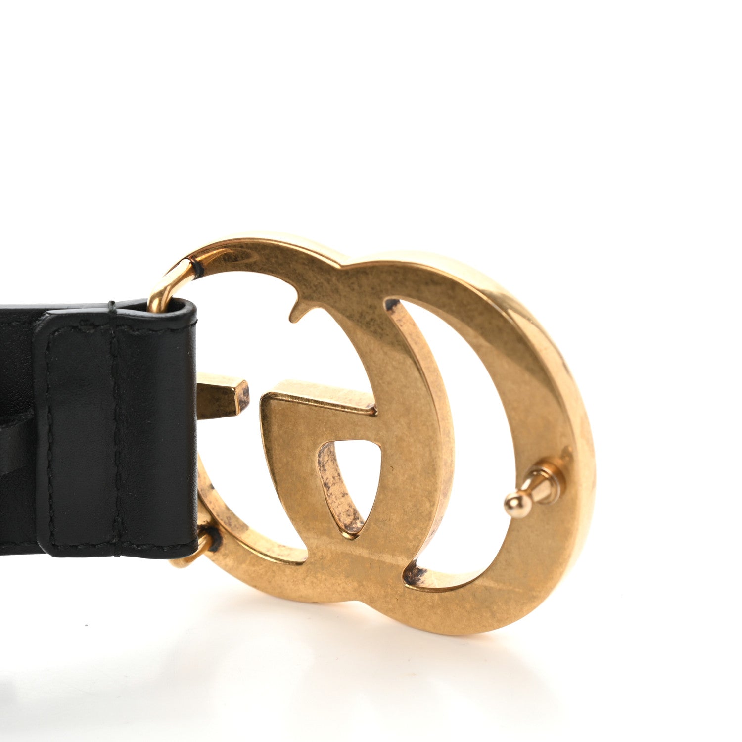 Gucci Calfskin Double G 40mm Belt 90 36 Black 6 of 6
