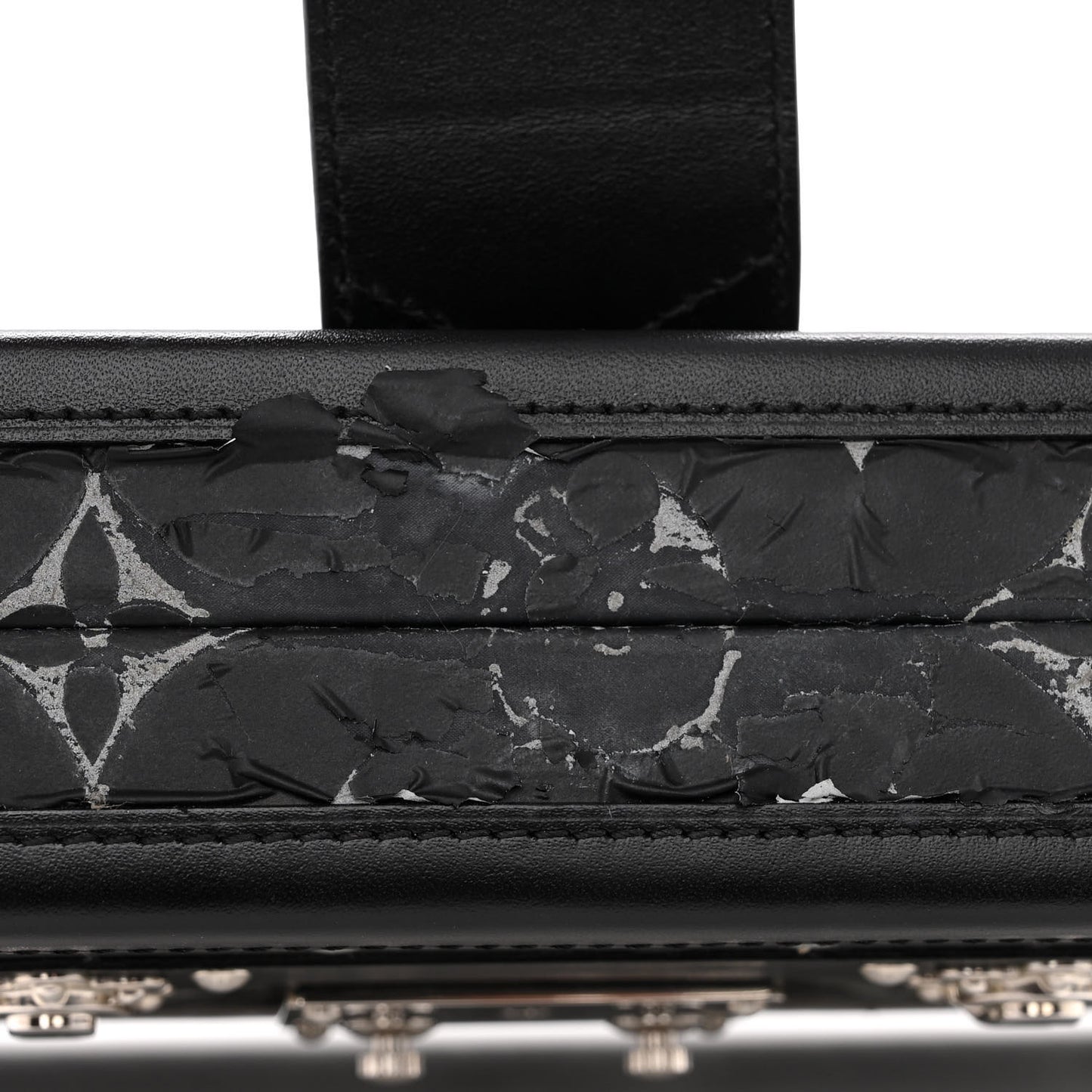Reflective Petite Malle Black