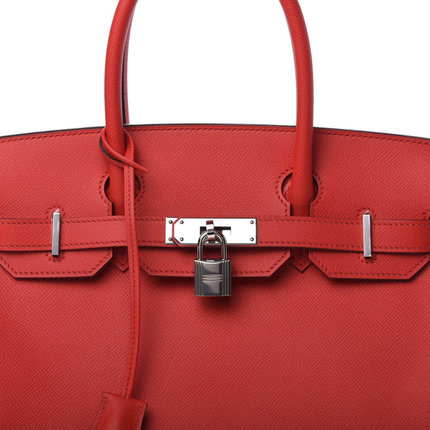 Epsom Birkin 30 Rouge De Coeur