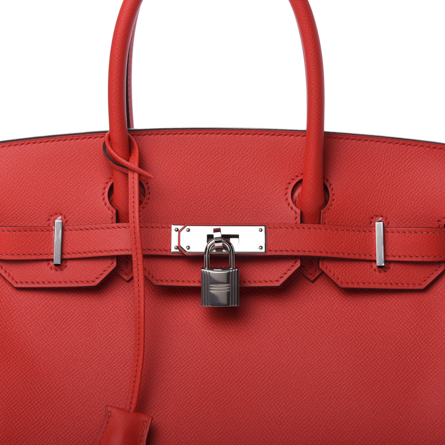Hermes Epsom Birkin 30 Rouge De Coeur 10 of 11