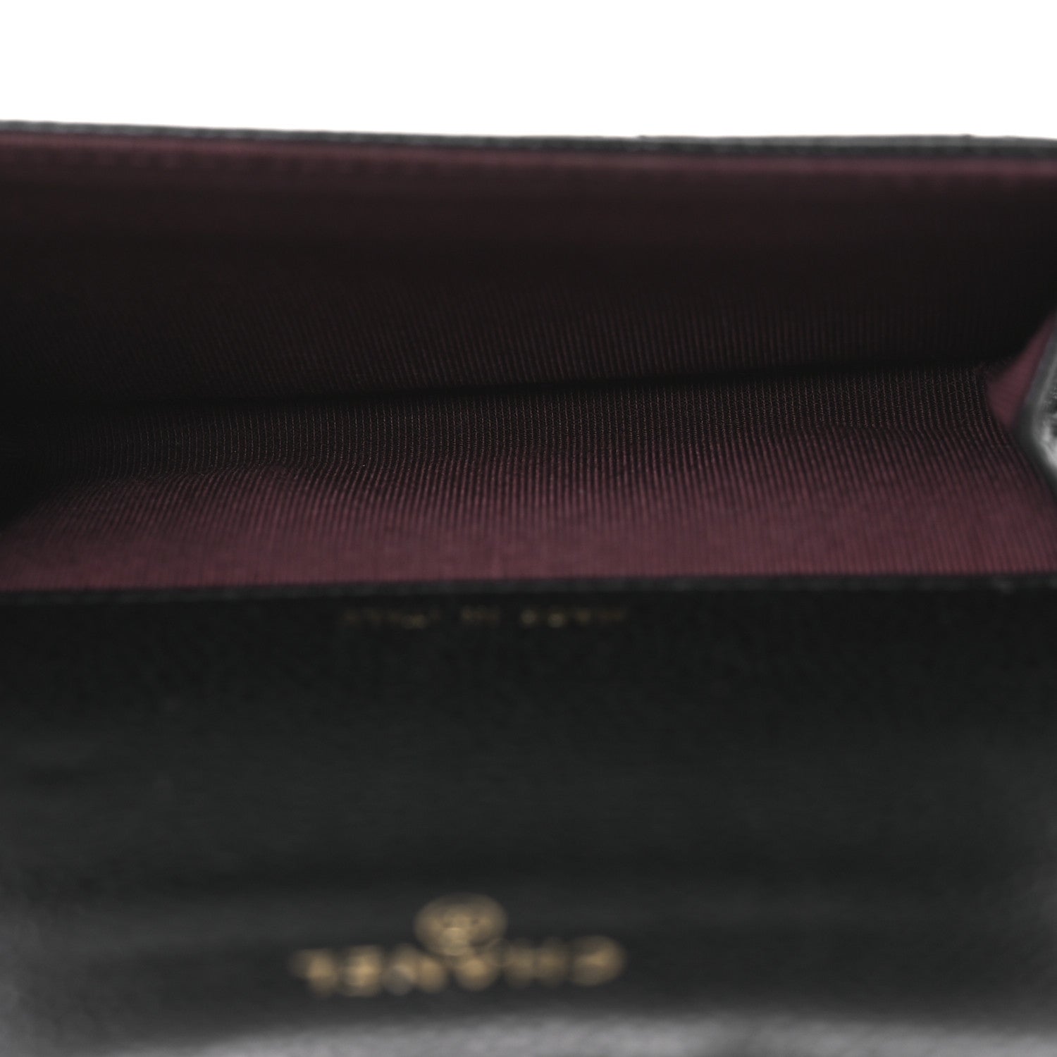 Chanel Caviar Quilted Flap Card Holder Wallet Black 5 of 11