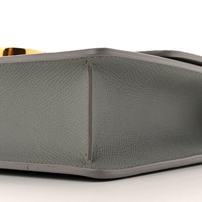 Christian Dior Grained Calfskin 30 Montaigne Flap Bag Grey 9 of 12