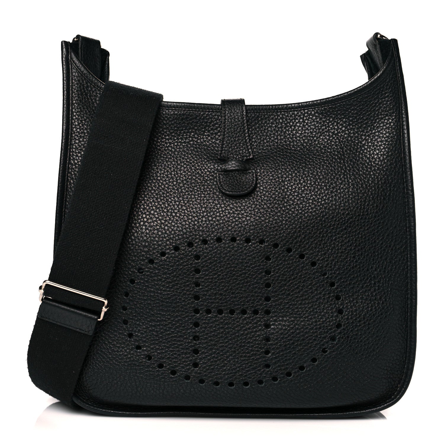 Hermes Taurillon Clemence Evelyne III GM Black 1 of 9