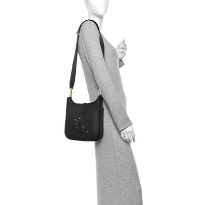 Hermes Taurillon Clemence Evelyne 23 Poche III Bai Brun 2 of 10