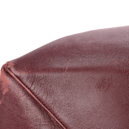 Celine Lambskin Horizontal Bi-Color Cabas Pink Rust 15 of 16