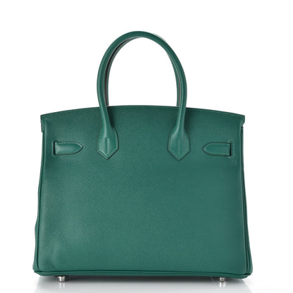 Hermes Epsom Birkin 30 Malachite 4 of 38