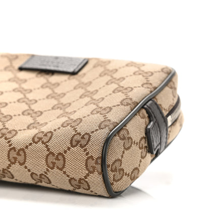 Gucci Monogram Belt Bag Dark Brown 10 of 10