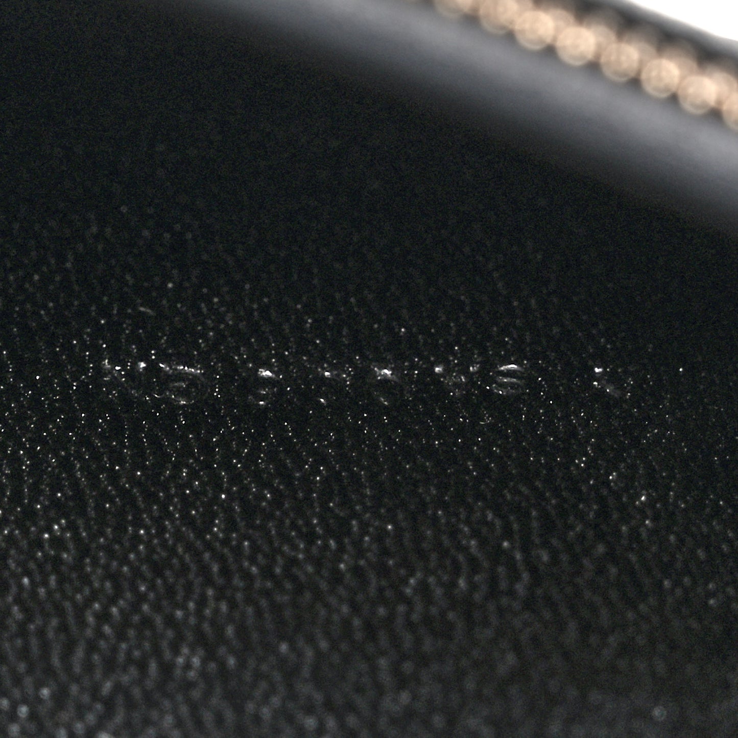 Shiny Niloticus Crocodile Bearn Wallet Black