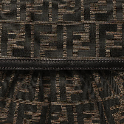 Fendi Zucca Small Chef Shoulder Bag Tobacco 8 of 10