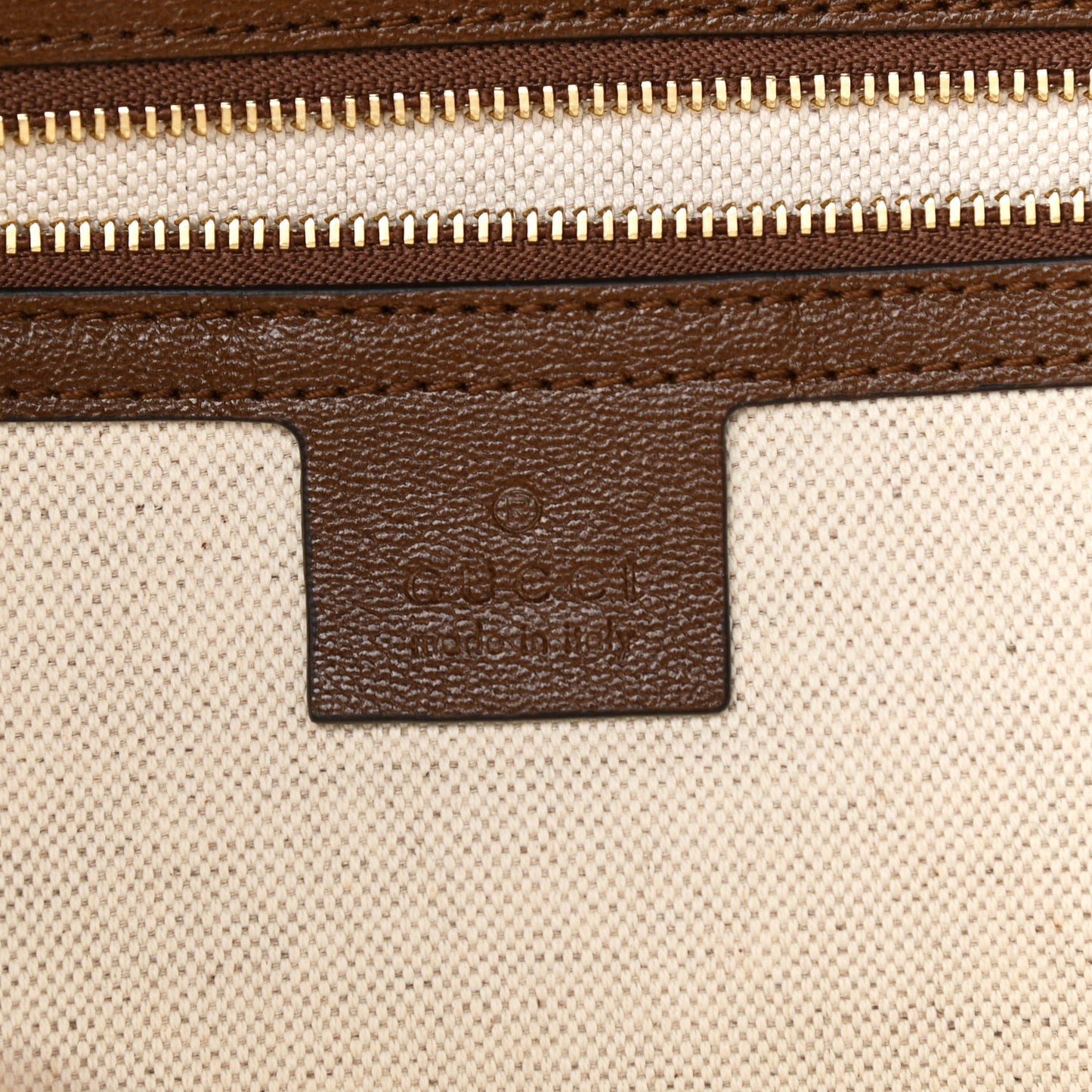 Monogram Calfskin Large Horsebit 1955 Tote Bag Beige Brown Sugar