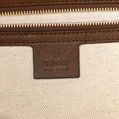 Gucci Monogram Calfskin Large Horsebit 1955 Tote Bag Beige Brown Sugar 6 of 10