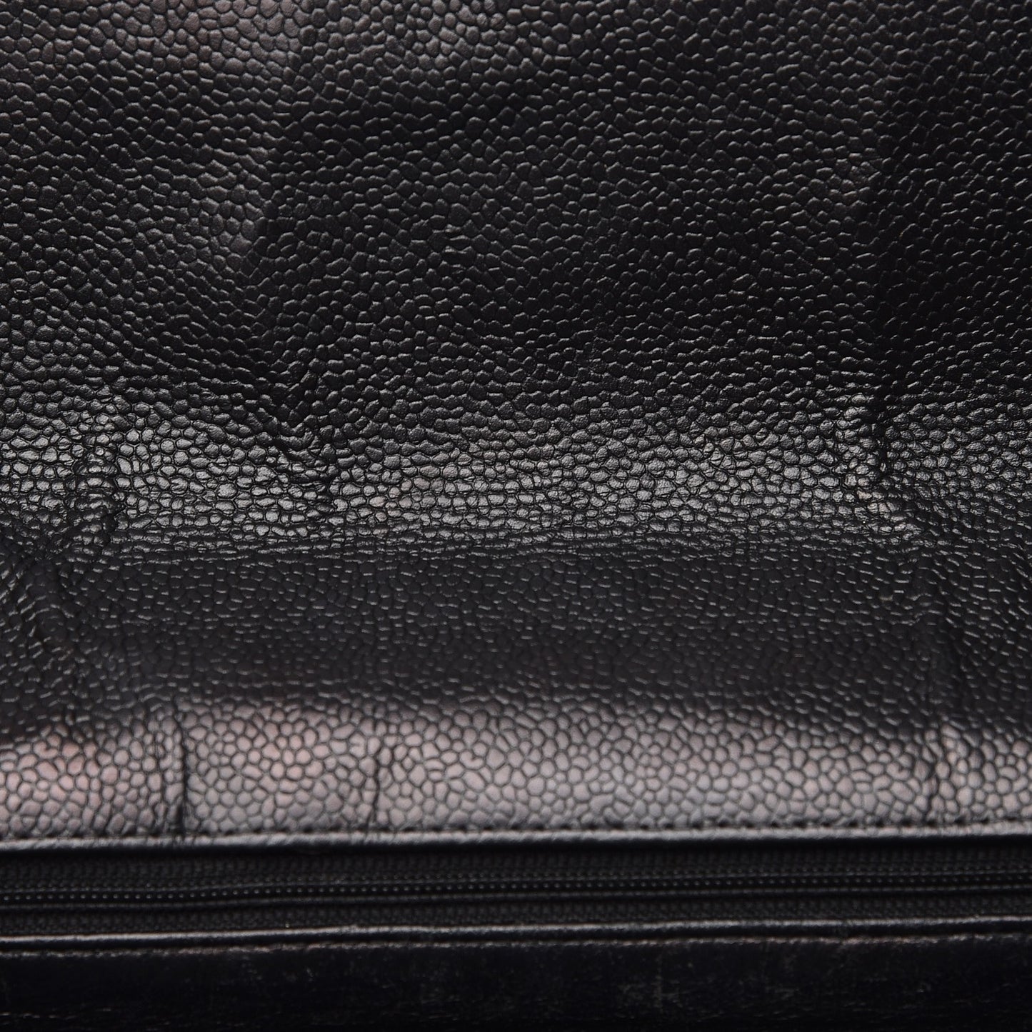 Caviar Quilted Jumbo Single Flap Black